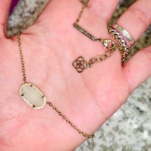 Kendra Scott Elisa necklace in iridescent druzy